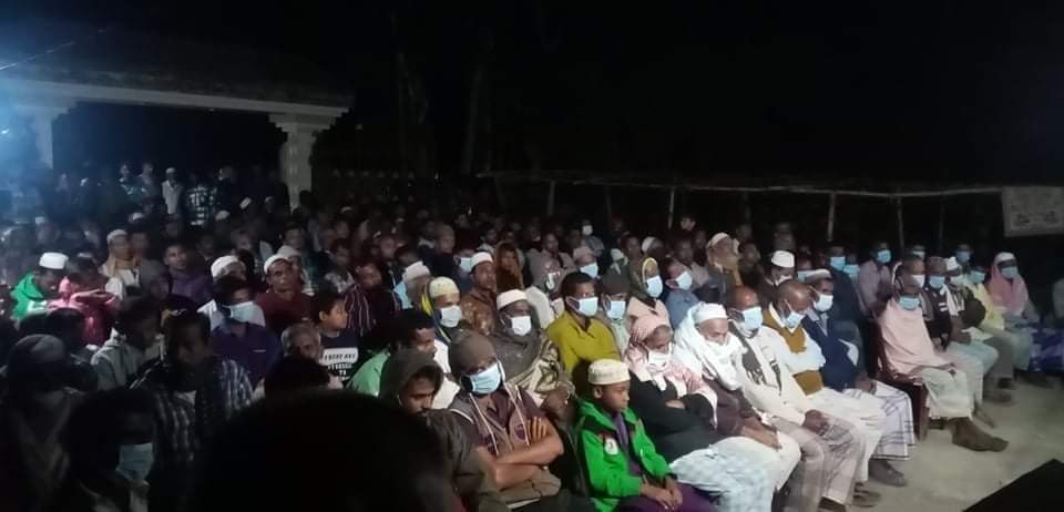 দাউদপুর ইউপি’র চেয়ারম্যান প্রার্থী আতিকুল হকের মতবিনিময়