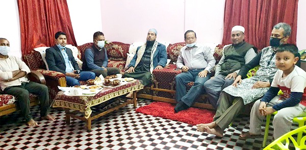নাজিমের শোকাহত পরিবারের পাশে বিএনপি নেতা এমদাদ চৌধুরী