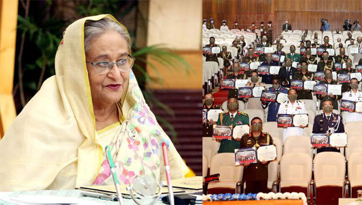 আঘাত এলে প্রতিঘাতের সক্ষমতা থাকতে হবে : প্রধানমন্ত্রী