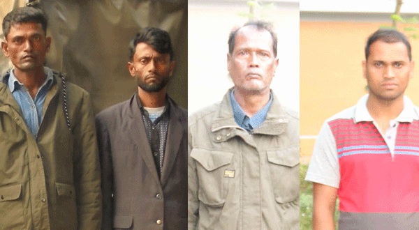 সিলেটে পৃথক অভিযানে র‌্যাবের খাঁচায় চারজন
