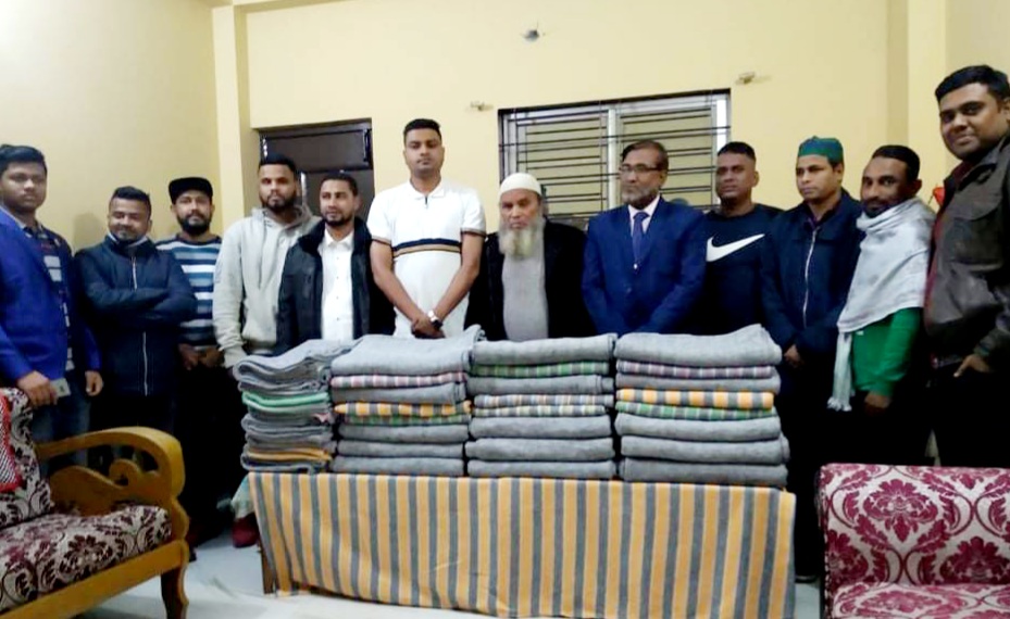 লিপন আহমদের শীতবস্ত্র বিতরণ একটি মহৎকর্ম : এডভোকেট সালেহ আহমদ হিরা