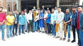 জামিনে মুক্ত সিলেট জেলা যুবদল নেতা লিটন সংবর্ধিত