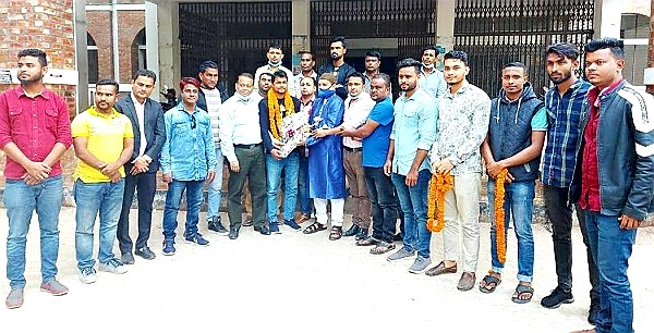 জামিনে মুক্ত সিলেট জেলা যুবদল নেতা লিটন সংবর্ধিত