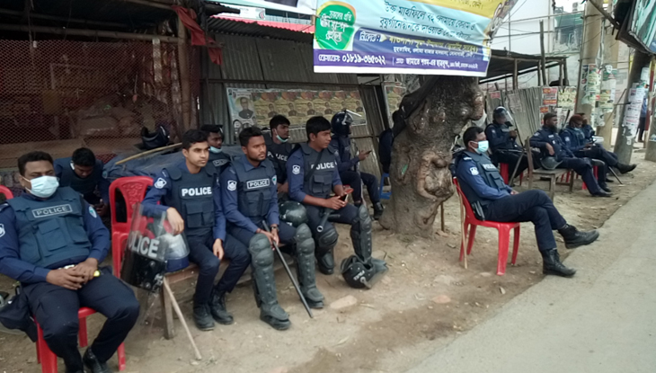 কাদের মির্জার ডাকে কোম্পানীগঞ্জে হরতাল চলছে