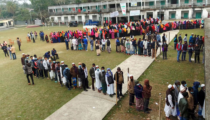 ৫৫ পৌরসভায় বিজয়ী যারা