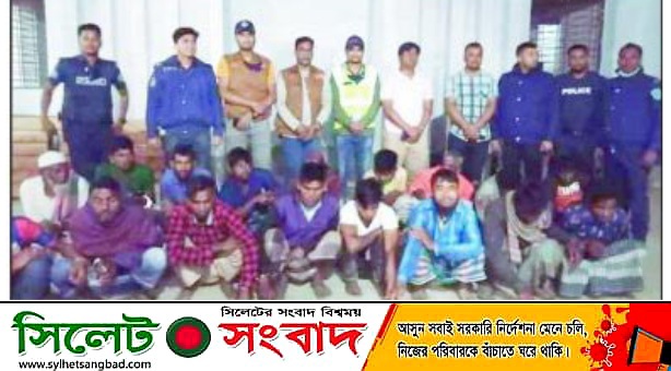 শাল্লায় হিন্দু গ্রামে হামলা-লুটপাট : এ পর্যন্ত  গ্রেফতার ৩০