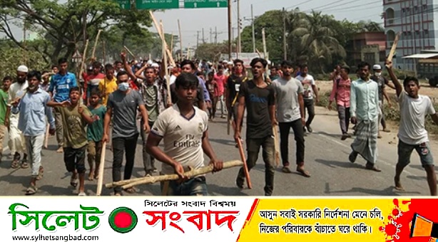 ব্রাহ্মণবাড়িয়ায় পুলিশ-হেফাজত সংঘর্ষ, নিহত ২