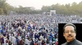 জানাজায় মানুষে ঢল : মাহমুদ উস সামাদ চৌধুরীর দাফন সম্পন্ন