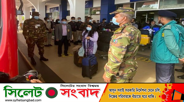 সিলেটে প্রাতিষ্ঠানিক কোয়ারেন্টিনে আরও ১৬১ লন্ডনি