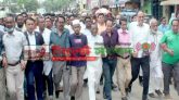সুনামগঞ্জে জেলা বিএনপির বিক্ষোভ