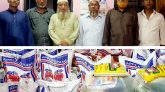 মোস্তফা’র মৃত্যু বার্ষিকীতে খাদ্য সামগ্রী বিতরণ করলেন সমাজসেবী লিপন আহমদ