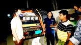 হবিগঞ্জে ৩১শ’ কেজি ভিজিডি চাল পাচারের সময় গাড়িসহ চালক আটক