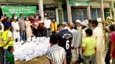 ব্যারিস্টার সালামের পক্ষে দ্বিতীয় দিনের ত্রান কার্যক্রম অব্যাহত