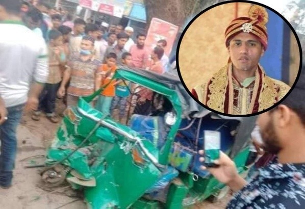 বিয়ের এক মাসের মাথায় সড়ক দুর্ঘটনায় প্রাণ হারালেন জৈন্তাপুরের রাজু