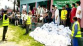 দক্ষিণ সুরমার পাঁচটি ইউনিয়নে ব্যারিস্টার সালামের খাদ্যসামগ্রী বিতরণ