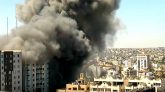 এক ঘণ্টার আল্টিমেটামের পর গাজায় মিডিয়া ভবনে ইসরাইলের হামলা