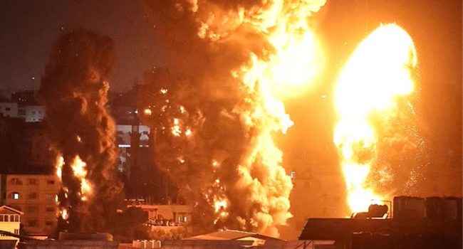 ২০ মিনিটে ৩৫ টার্গেটে ৫৪ ইসরাইলি বিমানের হামলা