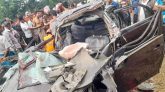 পণ্যবোঝাই ট্রাকে ধাক্কা দিয়ে দুমড়ে-মুচড়ে গেল প্রাইভেটকার, নিহত ৩