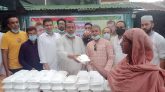 ৫০০ মানুষের মাঝে সুনামগঞ্জ স্বেচ্ছাসেবক দলের ইফতার বিতরণ