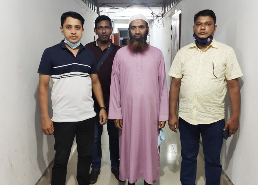 বিশ্বনাথে হেফাজত নেতা মুফতি ফারুক কারাগারে