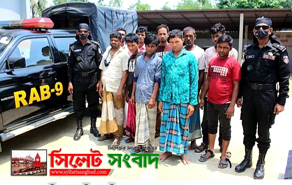 হবিগঞ্জের মাধবপুরে চুরি হওয়া ৬ টি সিএনজি উদ্ধার, গ্রেফতার ১০