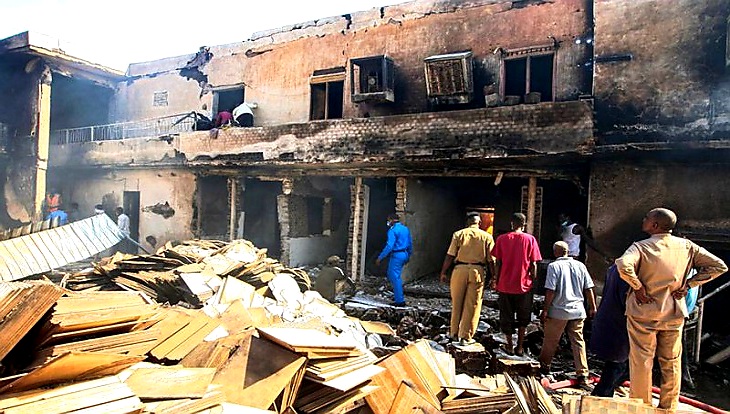 ভারতে স্যানিটাইজার কারখানায় অগ্নিকাণ্ডে নিহত ১৪