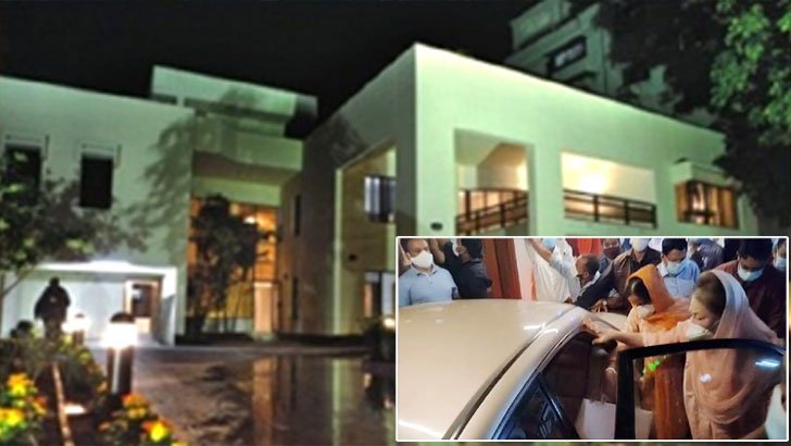 গুলশানের ফিরোজায় বেগম খালেদা জিয়া