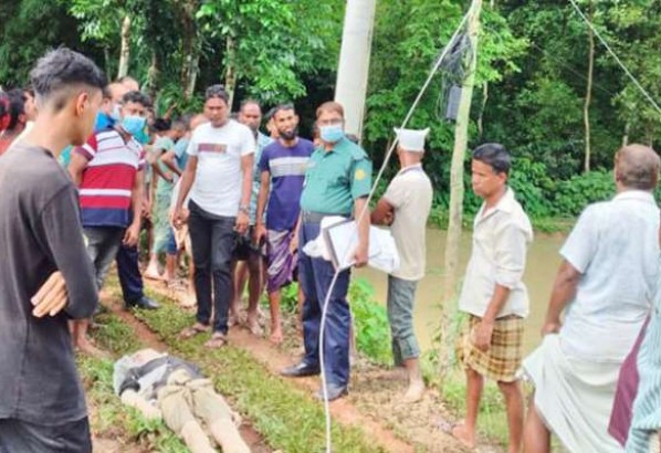 দক্ষিণ সুরমায় রাস্তায় পড়ে থাকা বিদ্যুতের তারে প্রাণ গেলো কৃষকের
