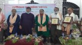 তিন গুণীকে বাংলাদেশ মণিপুরী সাহিত্য সংসদের সংবর্ধনা