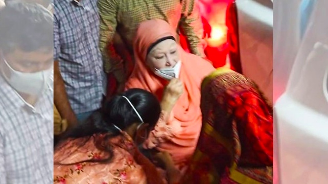 স্বাস্থ্য পরীক্ষার জন্য হাসপাতালে ভর্তি বেগম খালেদা জিয়া