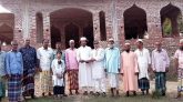 গোয়াইনঘাটে বাইতুল জান্নাহ শাহী জামে মসজিদের উন্নয়নে এক লক্ষ টাকা প্রদান