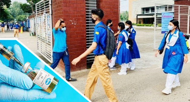 স্কুলশিক্ষার্থীদের টিকাদান ১ নভেম্বর শুরু