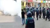 নয়াপল্টনে বিএনপি-পুলিশ সংঘর্ষ