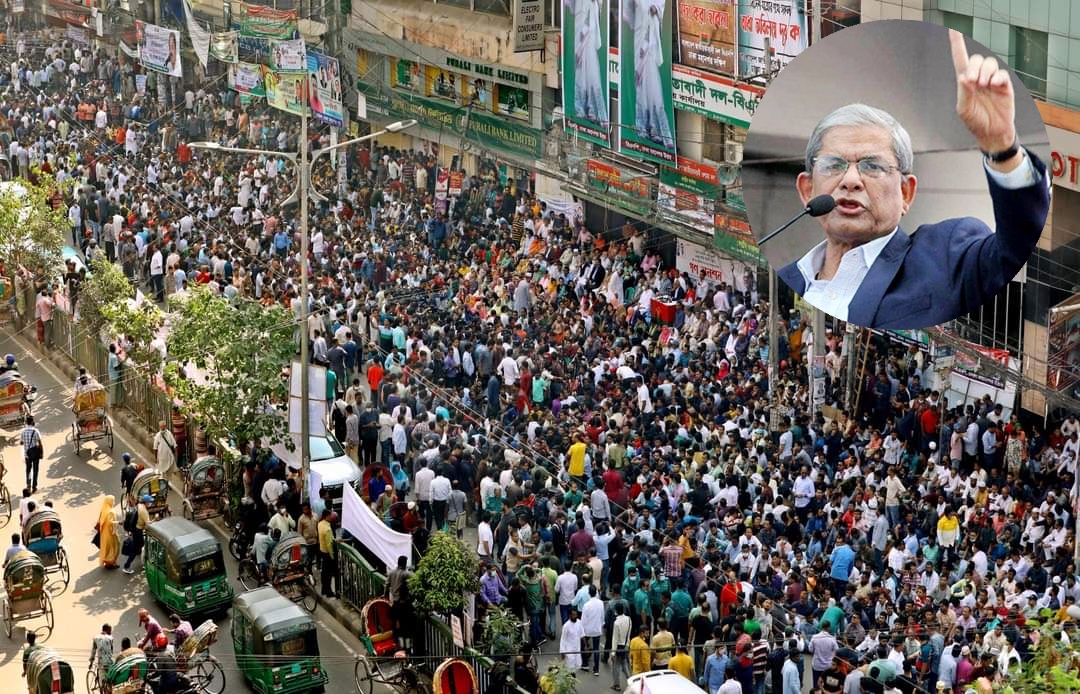আজকে থেকে সরকার পতনের আন্দোলন শুরু হলো : মির্জা ফখরুল