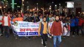 সিলেটে বিভাগীয় সমাবেশের সমর্থনে মকসুদ ও সুমন-এর নেতৃত্বে নগরীতে মশাল মিছিল