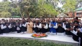 টুঙ্গিপাড়ায় সিলেট মহানগর আওয়ামী লীগের নেতারা