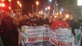 খালেদা জিয়ার মুক্তি ও সুচিকিৎসার দাবিতে তাহের, টিপুর নেতৃত্বে সিলেটে মশাল মিছিল