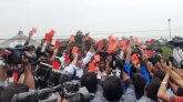 ‘লাল কার্ড’ হাতে রাস্তায় শিক্ষার্থীরা