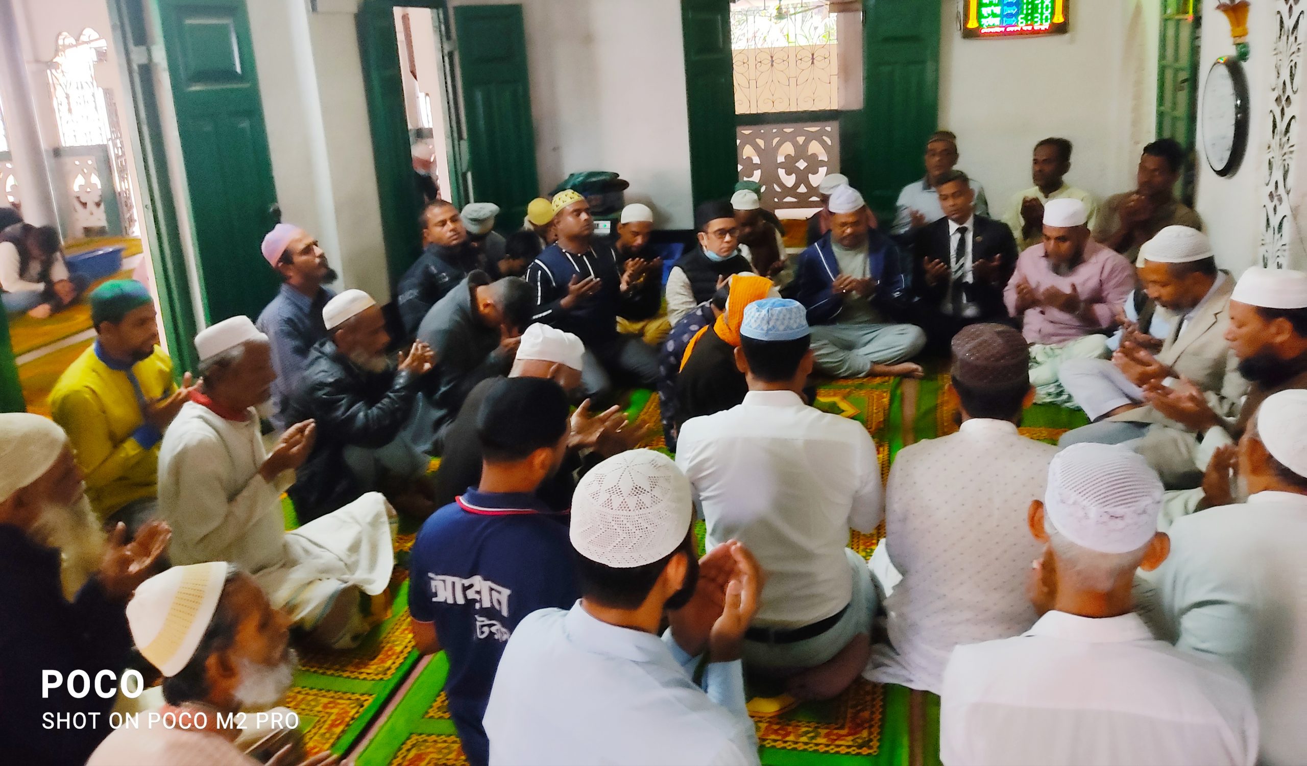 প্রকৌশলী আশফাক আহমদের রোগ মুক্তি কামনায় কোরআন খতম ও দোয়া মাহফিল অনুষ্ঠিত