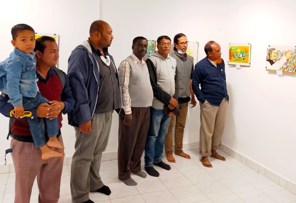 ফটো জার্নালিস্ট এসোসিয়েশনের চিত্রাঙ্কন প্রতিযোগিতা ও প্রদর্শনীর উদ্বোধন