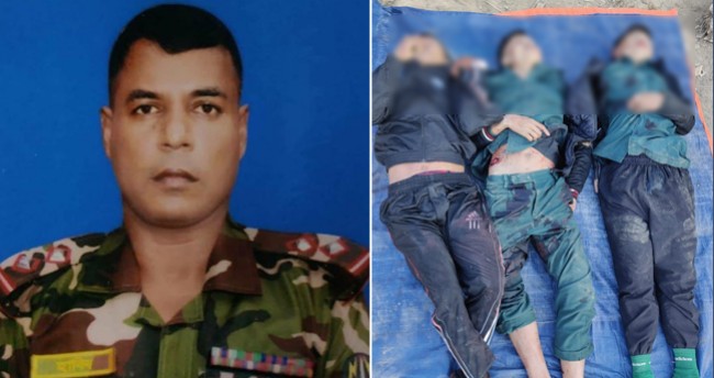 বান্দরবানে সেনাবাহিনী-সন্ত্রাসী গুলিবিনিময়, সেনা কর্মকর্তাসহ নিহত ৪