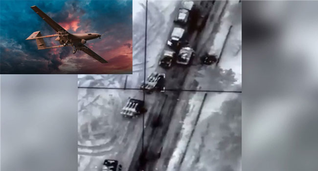 তুর্কি ড্রোনে রুশ বাহিনীর ওপর ইউক্রেনের সফল হামলা