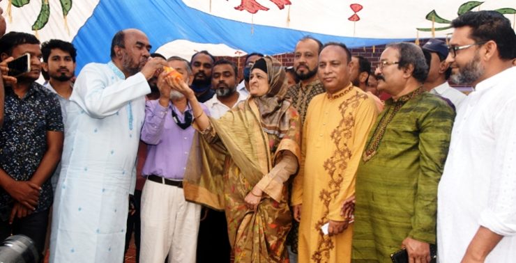 সিলেট জেলা বিএনপির প্রতীকী অনশন পালন