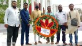 মহান স্বাধীনতা ও জাতীয় দিবসে দক্ষিণ সুরমা উপজেলা প্রেসক্লাব’র শ্রদ্ধা নিবেদন