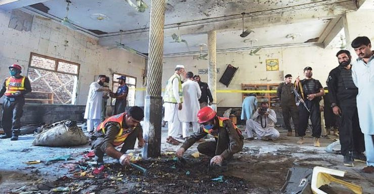 পাকিস্তানে মসজিদে বিস্ফোরণে নিহত বেড়ে ৫৬, আহত ১৯৪