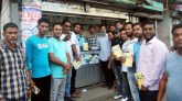 দ্রব্যমূল্যের ঊর্ধ্বগতির প্রতিবাদে সিলেটে লিফলেট বিতরণ