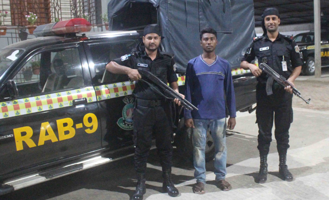 চুনারুঘাটে ৬০ কেজি গাঁজাসহ গ্রেপ্তার ১