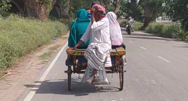 ৪১ ডিগ্রি তাপমাত্রা : খরতাপে পুড়ছে চুয়াডাঙ্গা