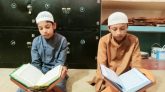 কুলাউড়ায় ৪ ও ৭ মাসে কোরআনে হাফেজ দুই শিশু