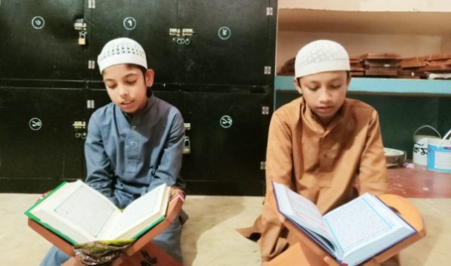 কুলাউড়ায় ৪ ও ৭ মাসে কোরআনে হাফেজ দুই শিশু